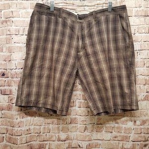 Weatherproof Plaid Shorts Size 36